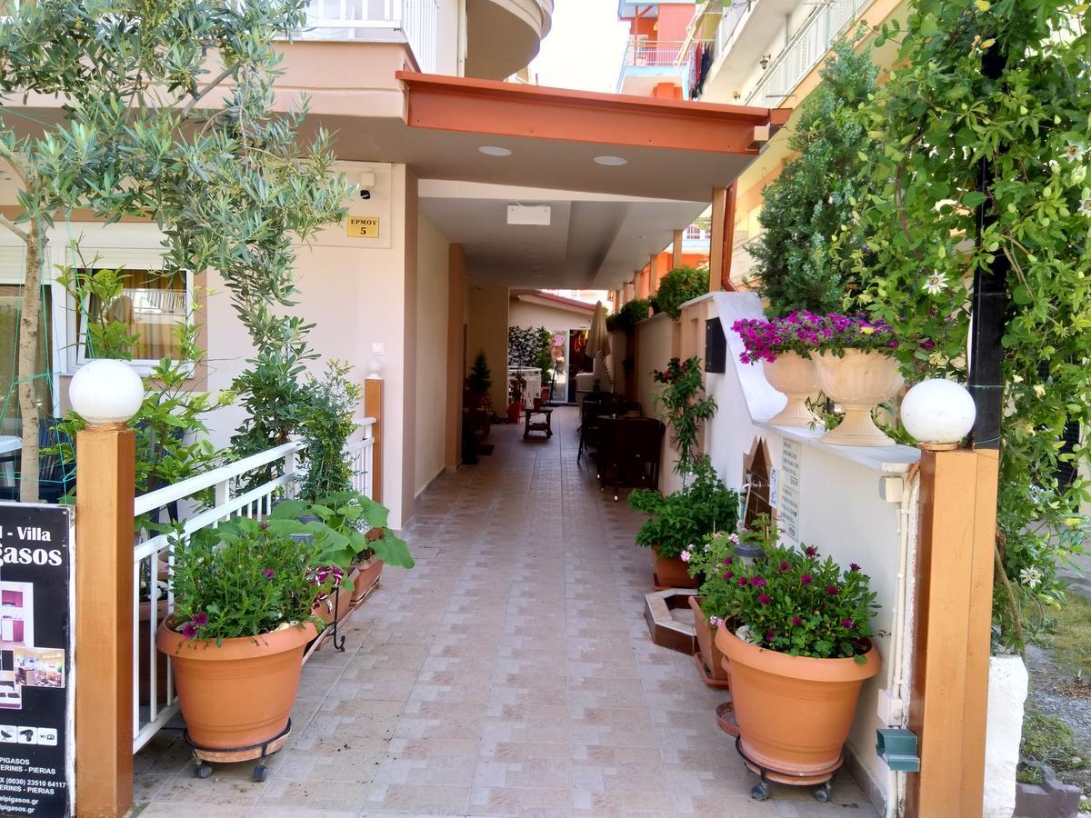 Hotel Villa Pigasos Paralia Katerinis Exterior photo